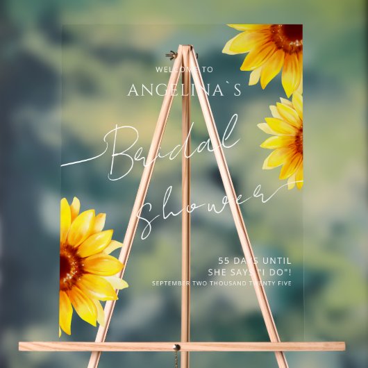 Brautparty Acrylic Sign WELCOME Acrylschild (Neutral)