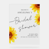 Brautparty Acrylic Sign WELCOME Acrylschild (Vorderseite)