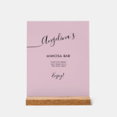 Brautparty Acrylschild (Vorderseite)