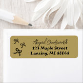 Brautparty-Adresse für das handgezeichnete Blatt (Insitu)