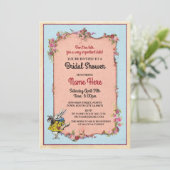 Brautparty-Alice-Märchenland-Kaninchen-Party laden Einladung (Stehend Vorderseite)