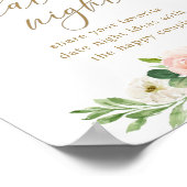 Brautparty am Flora Poster (Ecke)