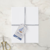 Brautparty an der blauen Küste Geschenkanhänger (Mit Garn)