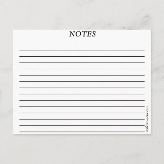 Brautparty Appetizer Rezept Karte (Rückseite)