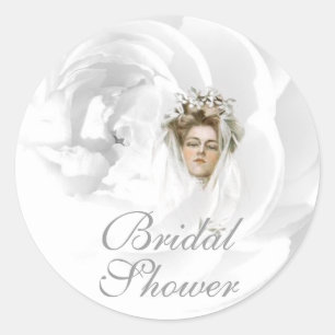 Brautparty-Aufkleber Runder Aufkleber