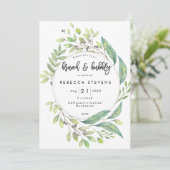 Brautparty aus Brunch und Bläschen Einladung (Stehend Vorderseite)