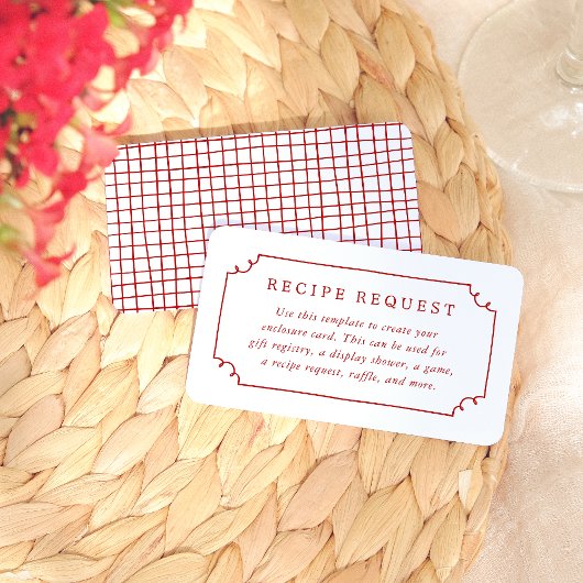 Brautparty aus handgezogenen Rahmen Begleitkarte