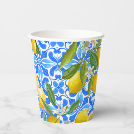 Brautparty aus Zitronen Pappbecher