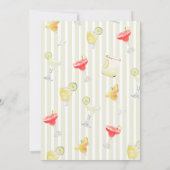 Brautparty Bachelorette Einladung (Rückseite)