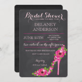 Brautparty Bachelorette Einladung (Vorne/Hinten)