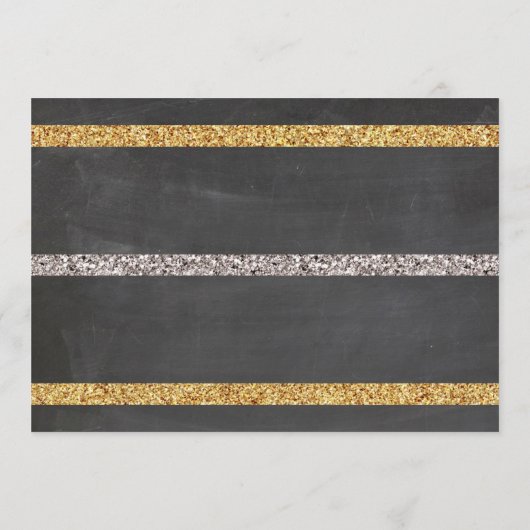 Brautparty Bachelorette Glitzer Itinerary Rosa Programm (Rückseite)