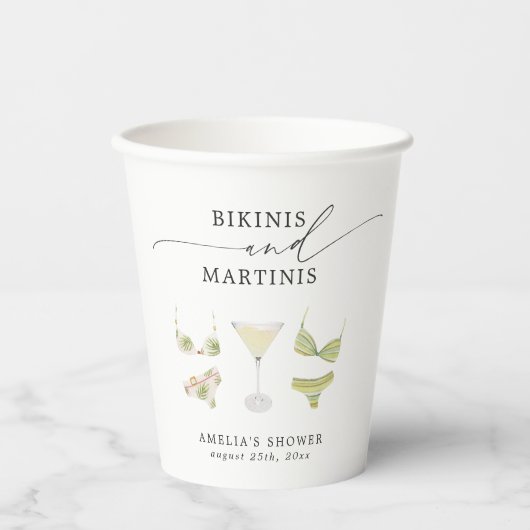 Brautparty Bachelorette Pappbecher (Vorderseite)