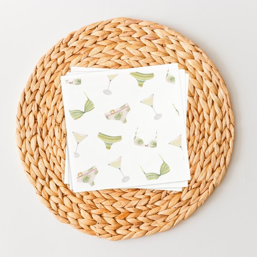 Brautparty Bachelorette Serviette