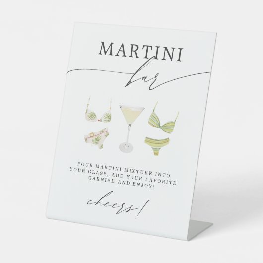 Brautparty Bachelorette Sockelschild (Vorderseite)