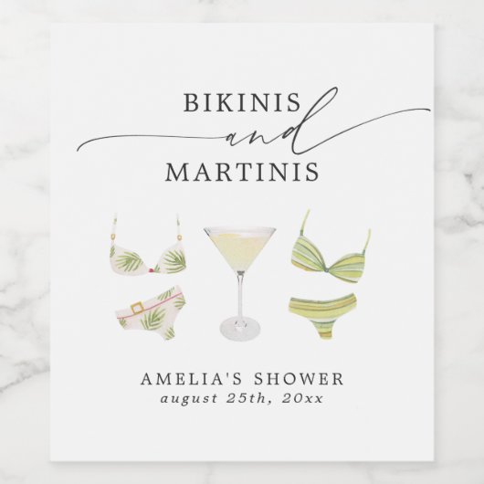 Brautparty Bachelorette Weinetikett (Einzelnes Label)