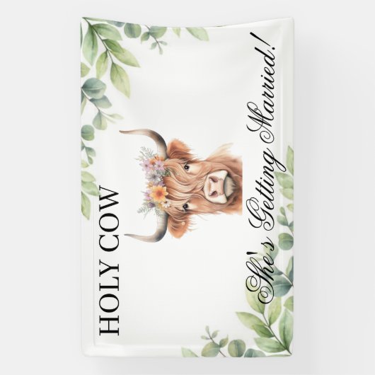 Brautparty Banner (Vertikal)