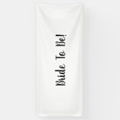 Brautparty-Banner Banner (Vertikal)