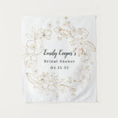 Brautparty Banner Fabric Sign Tapestes Wandteppich (Vorderseite)