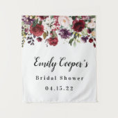 Brautparty Banner Fabric Sign Tapestes Wandteppich (Vorderseite)