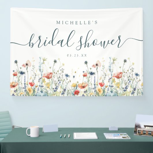 Brautparty-Banner für lebendige Wildblume Banner (Messe)