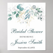 Brautparty Begrüßungszeichen Poster (Vorne)