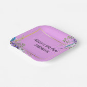 BRAUTPARTY-benutzerdefinierte Teller (Gewinkelt)