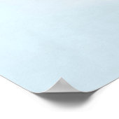 Brautparty-benutzerdefiniertes Begrüßpapier Poster (Ecke)