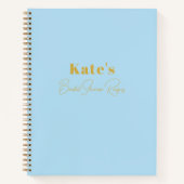 Brautparty Benutzerdefiniertes Rezept Buch mit Nam (Vorderseite)
