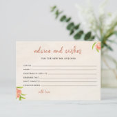 Brautparty-Beratung und -Karte Dankeskarte (Stehend Vorderseite)