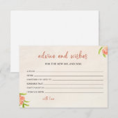 Brautparty-Beratung und -Karte Dankeskarte (Vorne/Hinten)