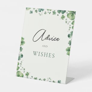 Brautparty "Beratung und Wünsche" Sockelschild