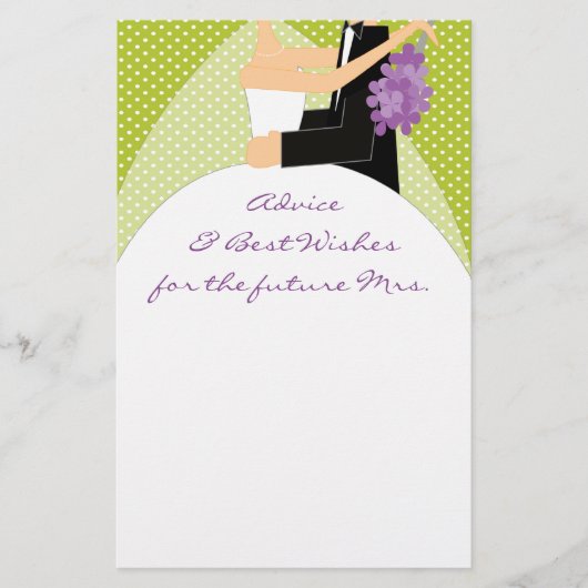 Brautparty Beste Wünsche & Beratung (Vorderseite)