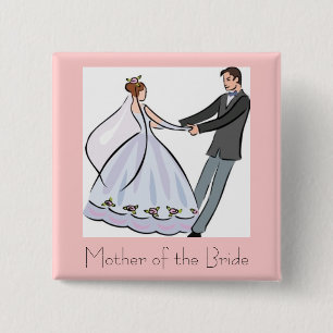 Brautparty Bevorzugung-Mutter des Braut-Knopfes Button