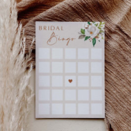 Brautparty Bingo Activity Game Card L201 Begleitkarte