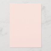 Brautparty Bingo Begleitkarte (Rückseite)