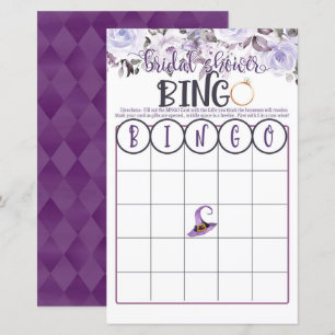 Brautparty BINGO Diese Hexe wird angeheftet