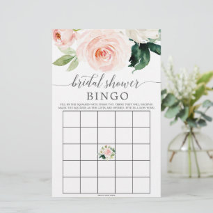 Brautparty Bingo Game Blushing Blogs