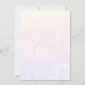 Brautparty Bingo Game Template Einladung (Rückseite)