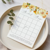 Brautparty-Bingospiel Wasserfarben