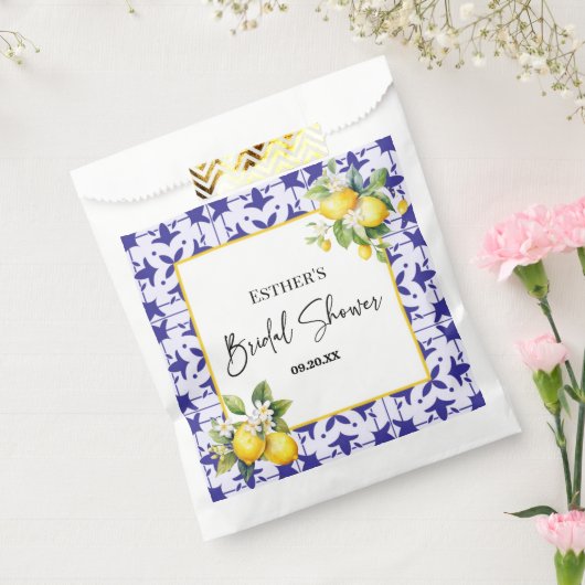 Brautparty Blauer Mittelmeerraum Geschenktütchen (Versiegelt)