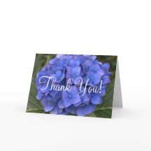 Brautparty Blue Hydrangea Vielen Dank, dass Sie le