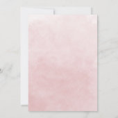 Brautparty Blue Nautical Anchor Einladung (Rückseite)