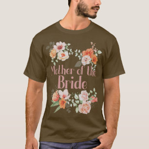 Brautparty Blume Junggeselinnen-Abschied Mutter vo T-Shirt