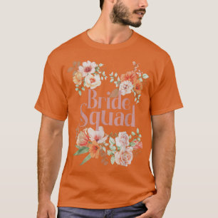 Brautparty Blume Matching Bachelorette Bride S T-Shirt