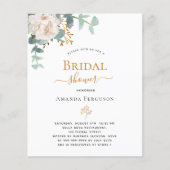 BRAUTPARTY-Blumenzwiebeleinladung (Vorderseite)