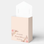 Brautparty blush Pampas Gras Blumendanken Geschenkschachtel (Geöffnet)