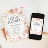 Brautparty Blush Pink Einladung