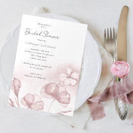 Brautparty Blush Pink Einladung