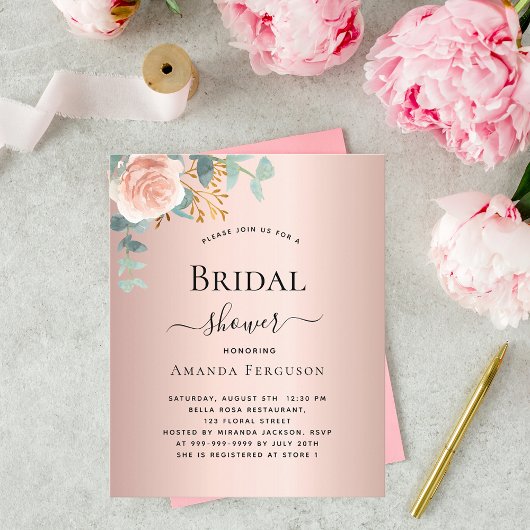 Brautparty-Blütengold-Eukalyptus