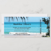 Brautparty Boarding Pass Letzte Solo Flug (Rückseite)